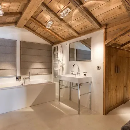 Luxury Private Jacuzzi Sauna Casa de férias Courchevel